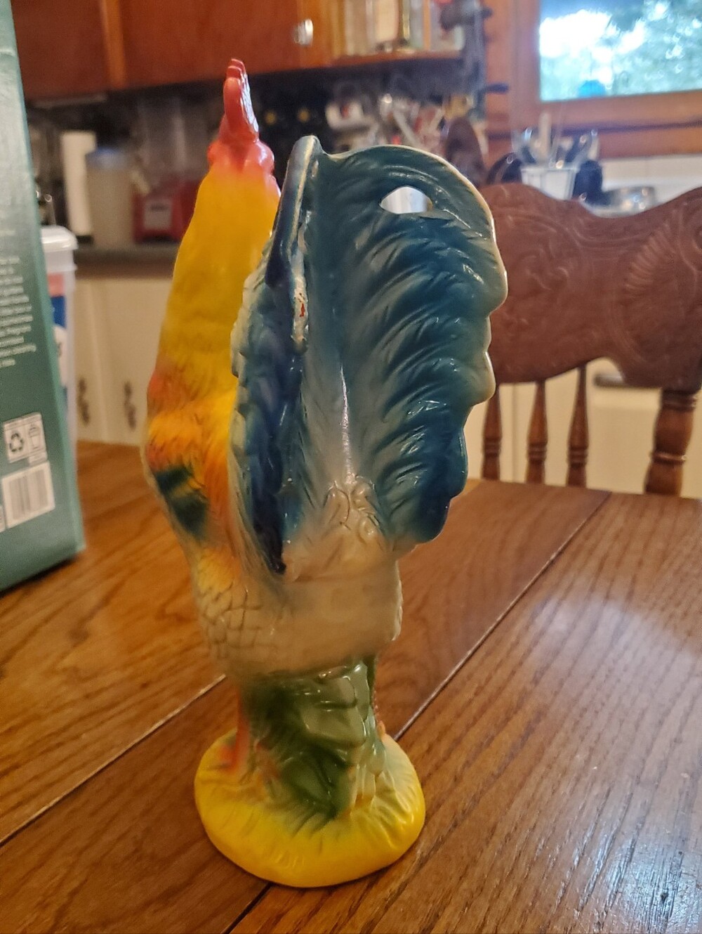 Vintage Ceramic Carnival Prize Chicken, 1930s-1940s - Picture 6 of 10